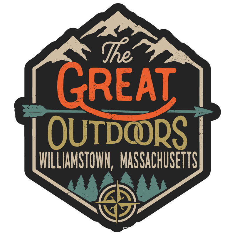 Williamstown Massachusetts Souvenir Decorative Stickers (Choose theme and size) Image 1