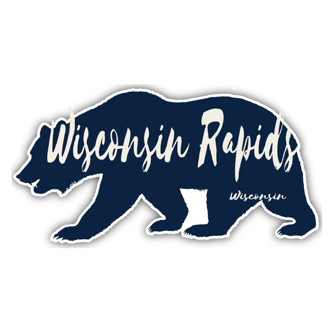 Wisconsin Rapids Wisconsin Souvenir Decorative Stickers (Choose theme and size) Image 1