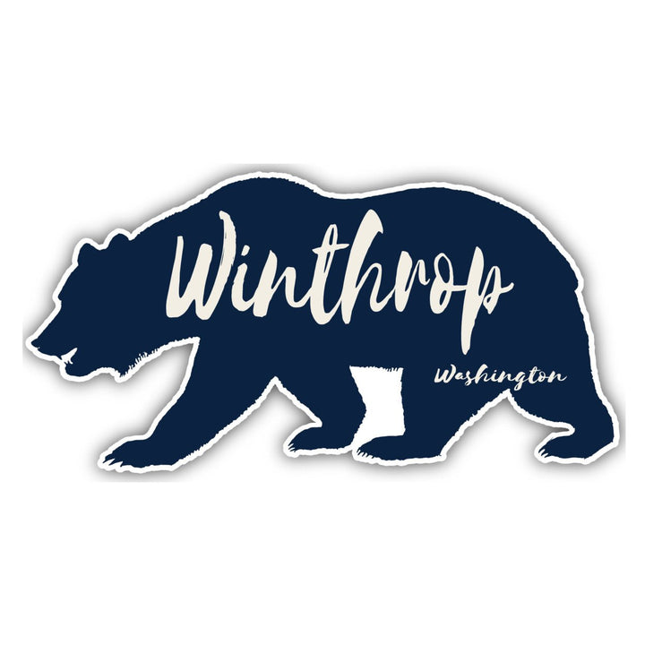 Winthrop Washington Souvenir Decorative Stickers (Choose theme and size) Image 1