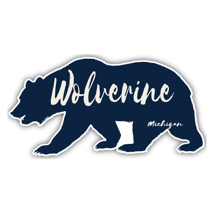 Wolverine Michigan Souvenir Decorative Stickers (Choose theme and size) Image 1