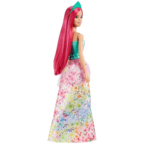 Barbie Dreamtopia Princess Doll with Dark-Pink Hair Image 3