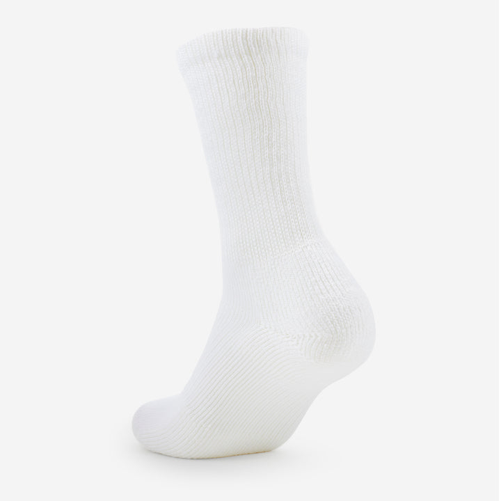 Thorlos Unisex Walking Moderate Cushion Crew Sock White - WX-004 WHITE Image 2