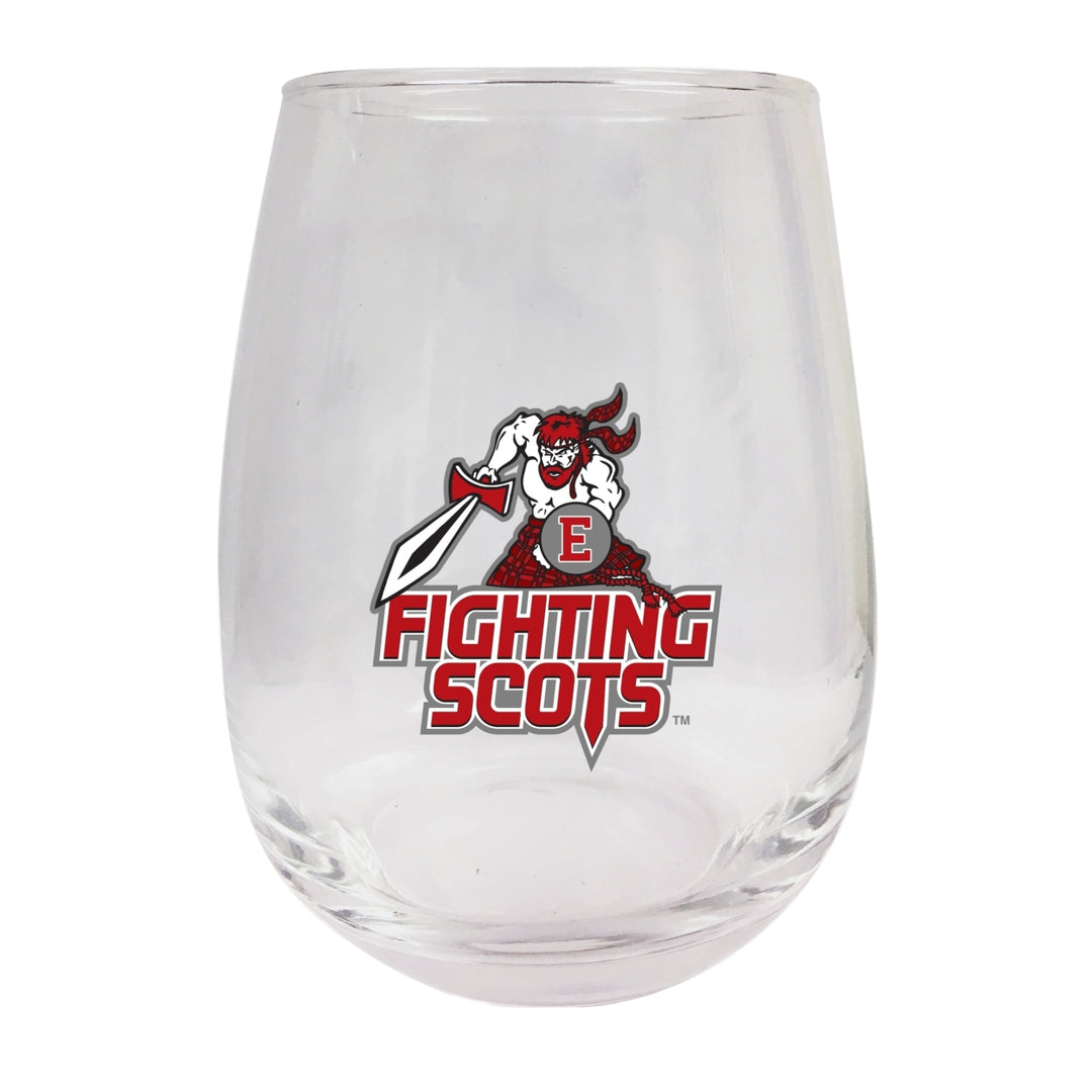 Edinboro University Stemless Wine Glass - 9 oz.  Officially Licensed NCAA Merchandise Image 1