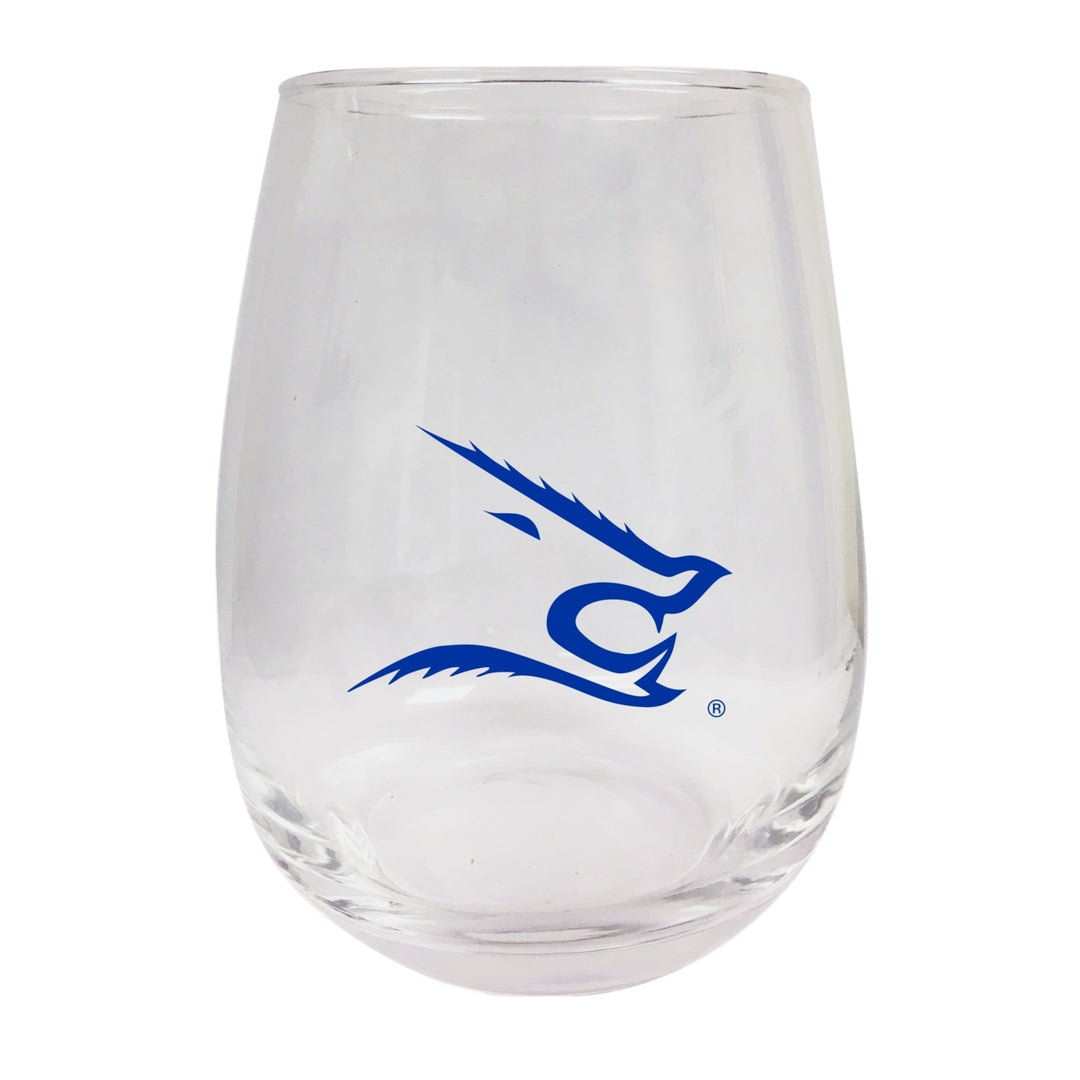 Texas AandM Kingsville Javelinas Stemless Wine Glass - 9 oz. Officially Licensed NCAA Merchandise Image 1