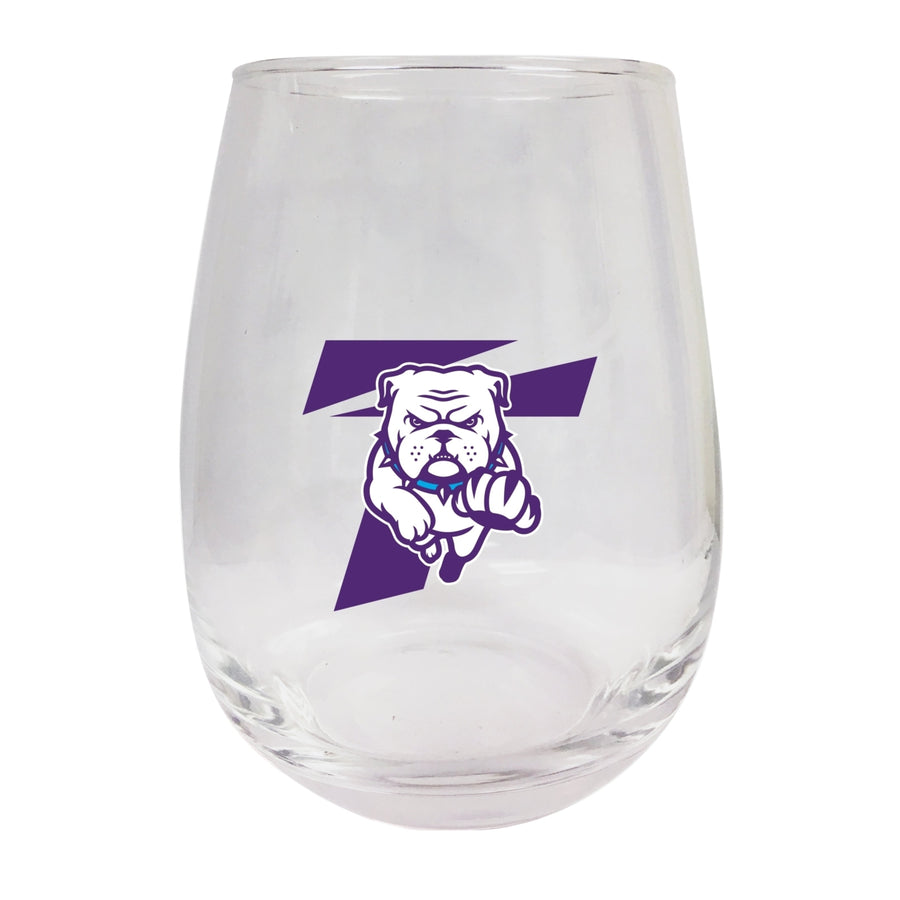 Truman State University Stemless Wine Glass - 9 oz. Officially Licensed NCAA Merchandise Image 1