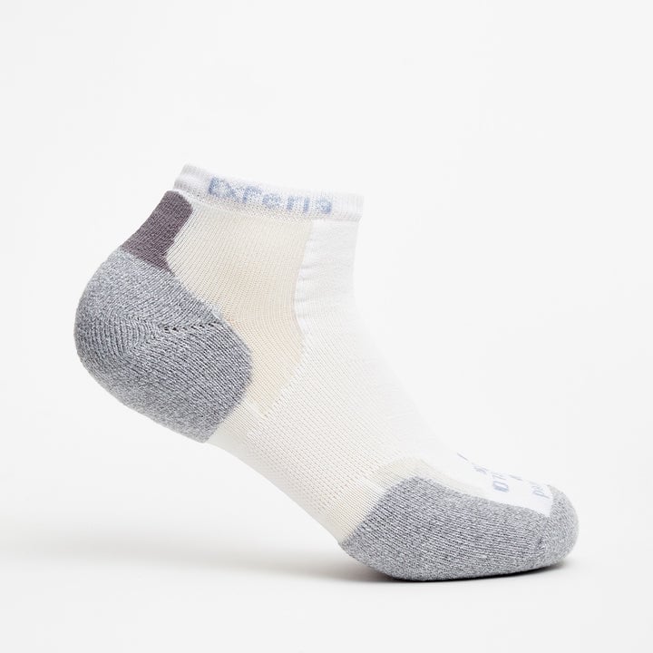 Thorlos Experia TECHFIT Light Cushion Low Cut Socks White XCCU-004 Unisex Size L Image 2