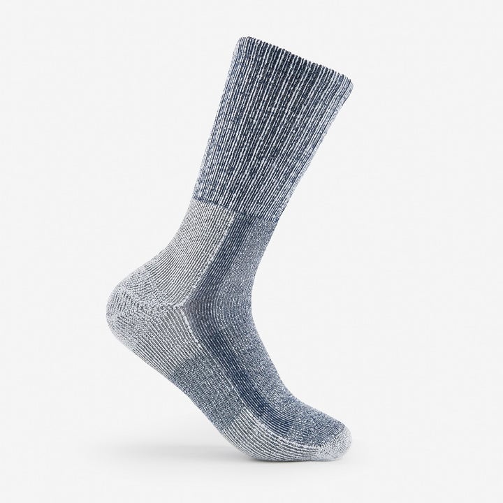 Thorlos Hiking Socks Moderate Cushion Crew Navy LTH-739 One Size Moisture-Wicking Image 2