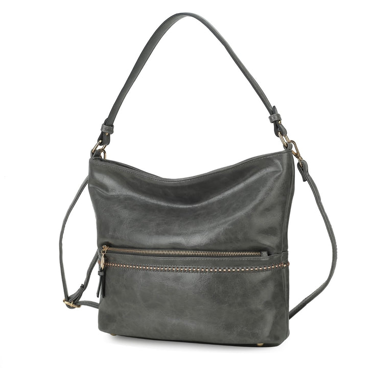 Sierra Vegan Leather Crossbody Womens Shoulder Bag by Mia K Image 4