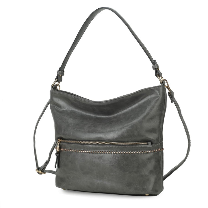 Sierra Vegan Leather Crossbody Womens Shoulder Bag by Mia K Image 1