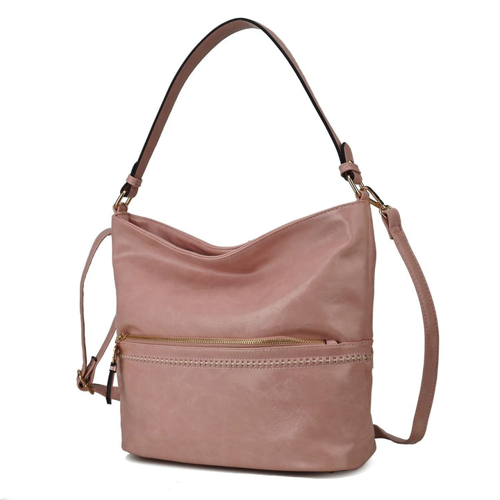 Sierra Vegan Leather Crossbody Womens Shoulder Bag by Mia K Image 1