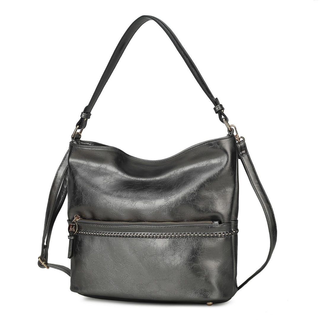 Sierra Vegan Leather Crossbody Womens Shoulder Bag by Mia K Image 9