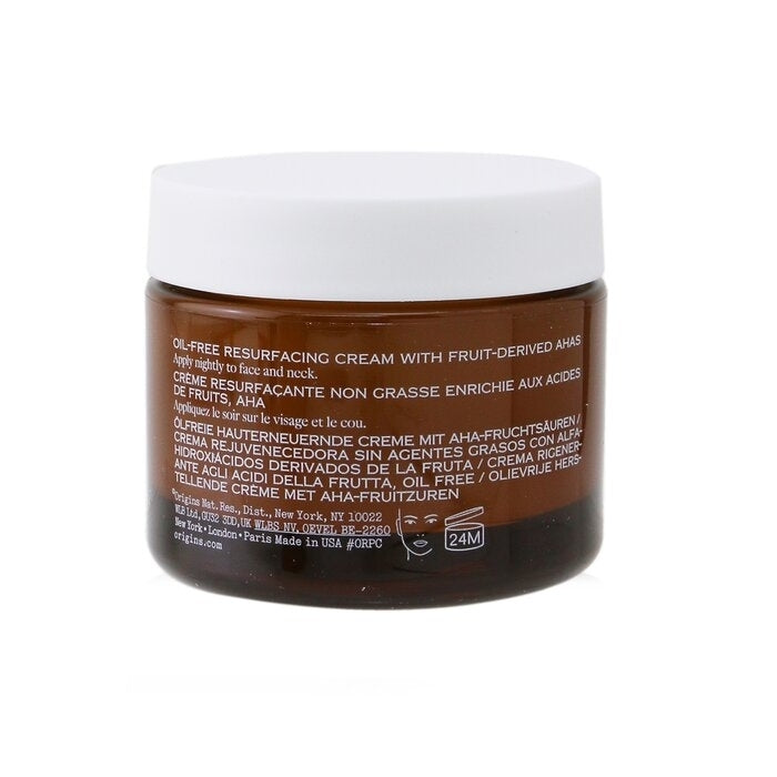 Origins - High-Potency Night-A-Mins Oil-Free Resurfacing Cream With Fruit-Derived AHAs(50ml/1.7oz) Image 3