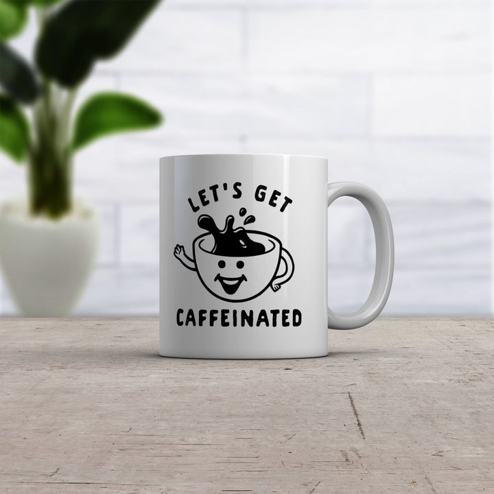 Lets Get Caffeinated Mug Funny Coffee Morning Ritual Cup-11oz Image 2