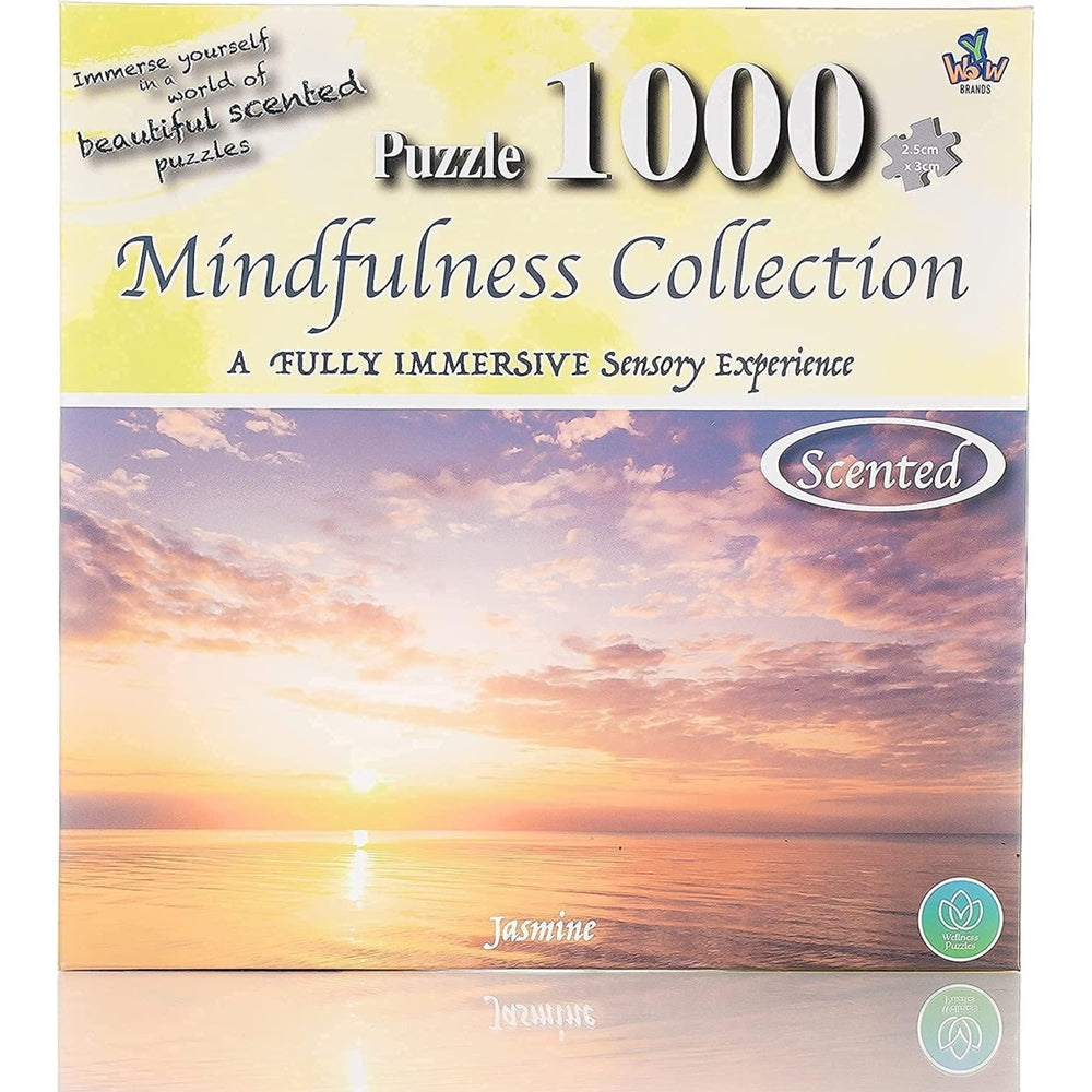 Jasmine Scented Mindfulness 1000pc Sensory Jigsaw Puzzle 20x27" YWOW Image 2