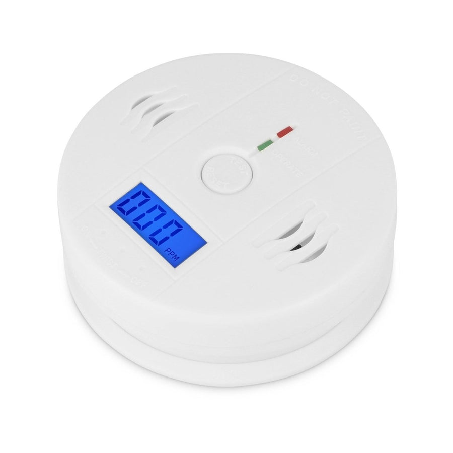 Battery Operated CO Carbon Monoxide Sensor Alarm Image 1
