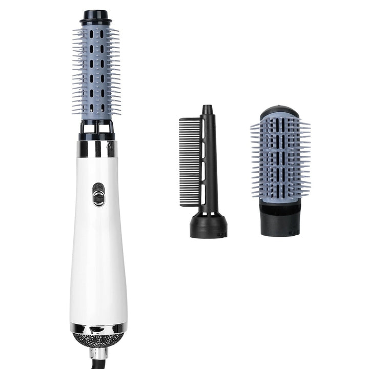 3 In 1 Hot Air Brush One-Step Hair Dryer Comb 3 Interchangeable Brush Combs Volumizer Hair Curler Straightener Image 9