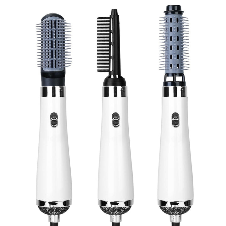 3 In 1 Hot Air Brush One-Step Hair Dryer Comb 3 Interchangeable Brush Combs Volumizer Hair Curler Straightener Image 10