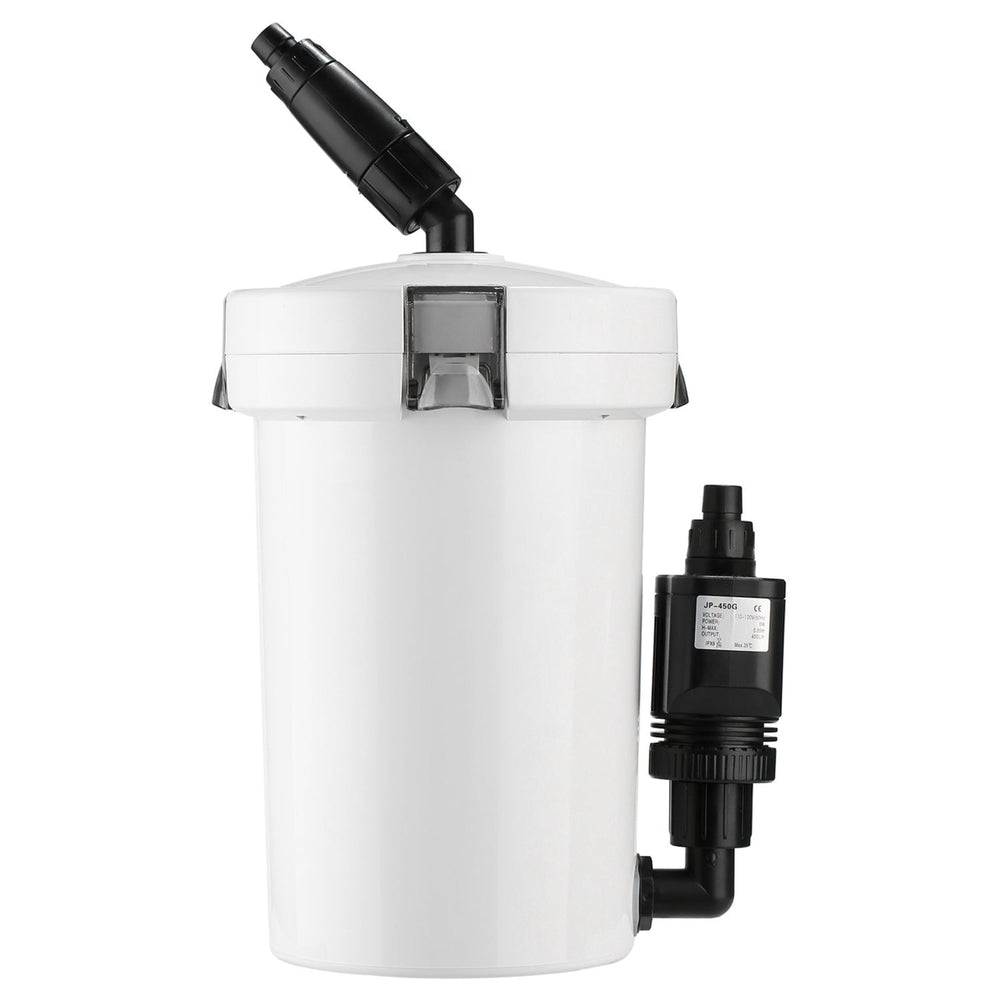 3-Stage External Canister Filter for 28 Gallon Aquarium Fish Tank 105gph 6W Easy Installation Silent Image 2