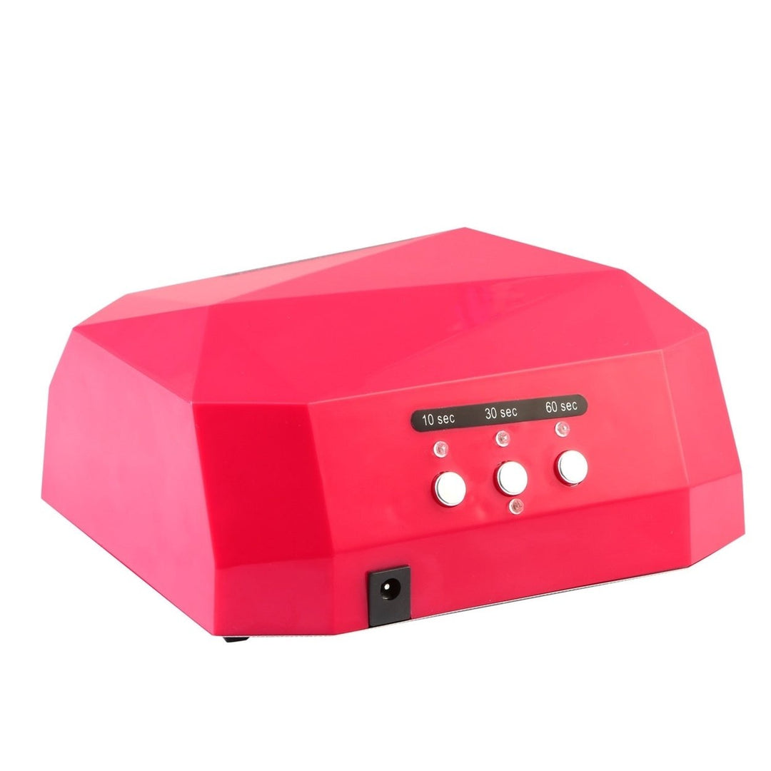 36W UV LED Lamp Nail Polish Dryer 15 LEDs Fingernail Toenail Gel Curing Machine Nail Art Painting Salon Tools Set US Image 4