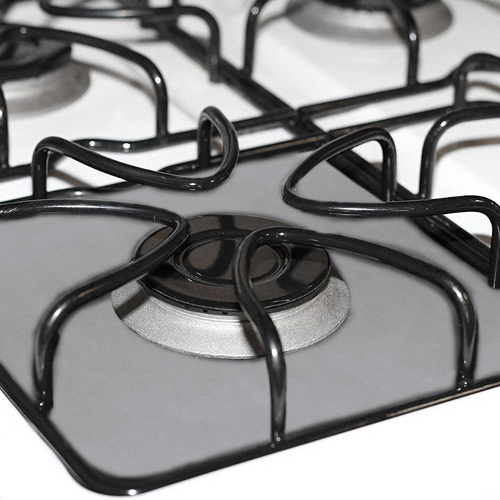 4-Pack Reusable Nonstick Stovetop Burner Protector Liner Image 12