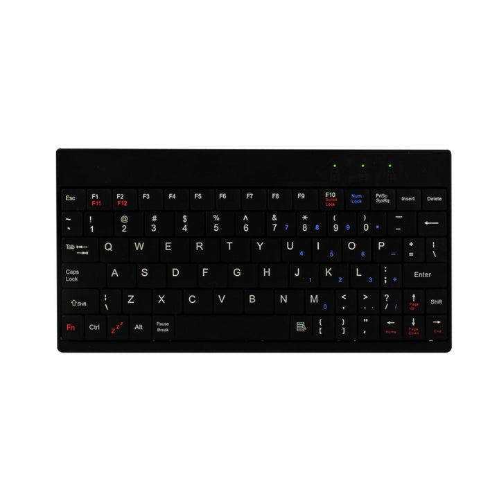 80 Keys Wired Keyboard Mini USB Connector Keyboard Portable Durable Keyboard with Carry Bag Image 3