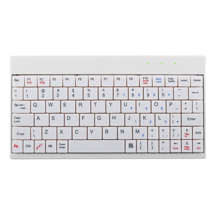 80 Keys Wired Keyboard Mini USB Connector Keyboard Portable Durable Keyboard with Carry Bag Image 9