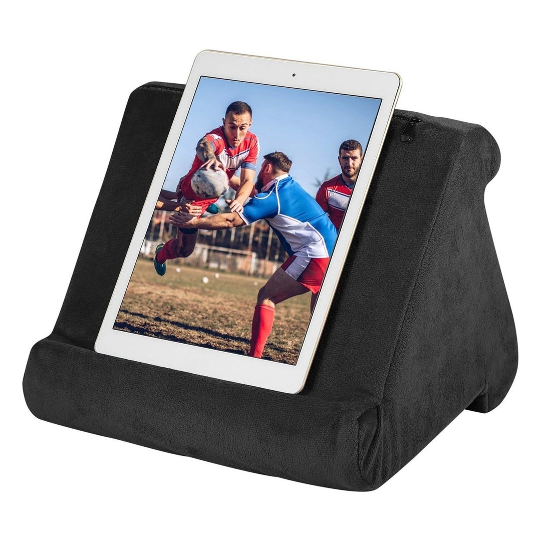 Multi-Angles Soft Tablet Stand Tablet Pillow for iPad Smartphones E-Readers Books Magazines Image 1