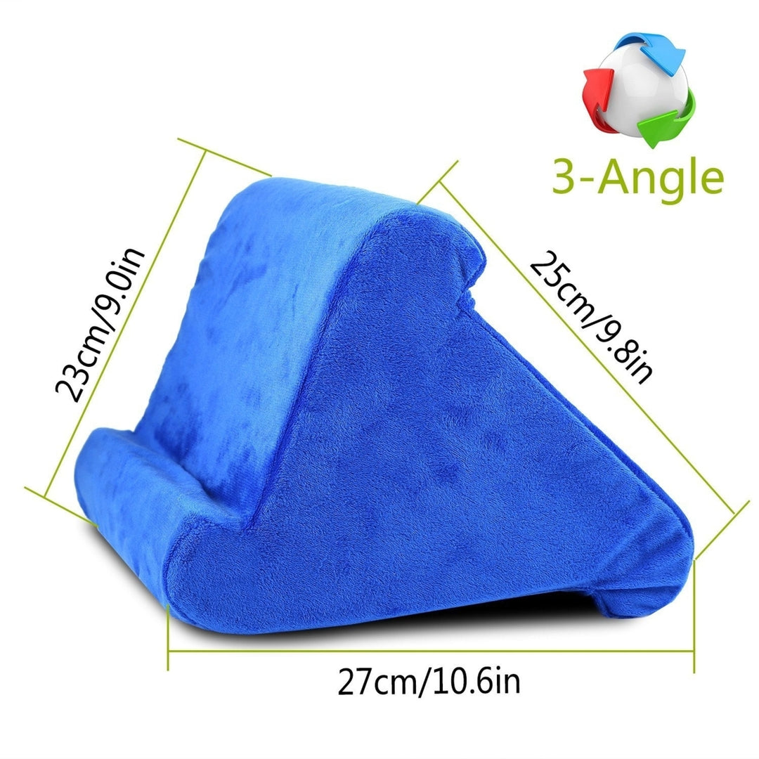 Multi-Angles Soft Tablet Stand Tablet Pillow for iPad Smartphones E-Readers Books Magazines Image 4