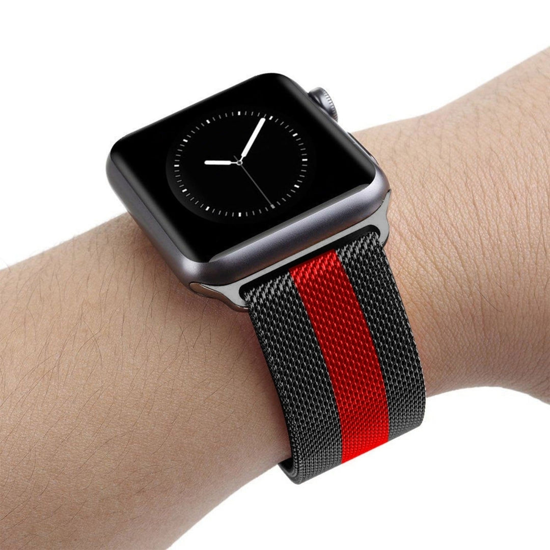 Magnetic Watch Band Replacement Milanese Bands Compatible For Apple Watch Bands 42mm Series 1 2 3 Image 12