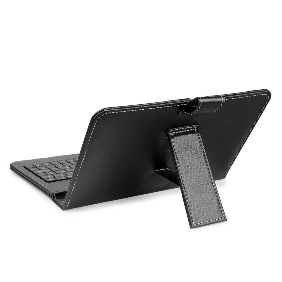 7.9in Protective Keyboard Case with Keyboard PU Leather Back Stand Tablet Cover via USB 2.0 Cable Image 1