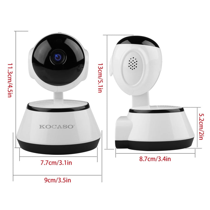 720P WiFi IP Camera Motion Detection IR Night Vision Indoor 360 Degree Coverage Security Surveillance App Cloud Image 9