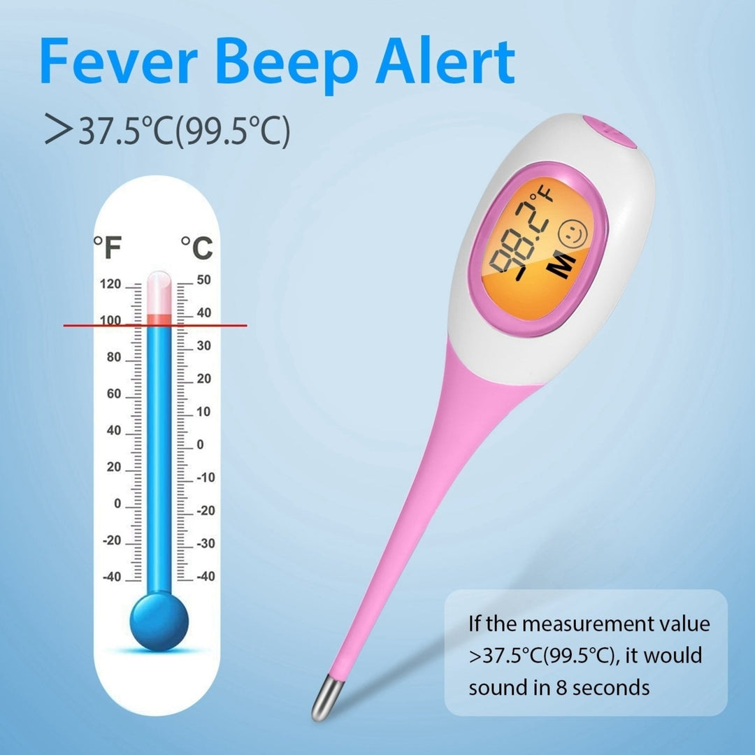 Oral Thermometer Body Thermometer Oral Rectal Underarm Temperature Thermometer Image 6