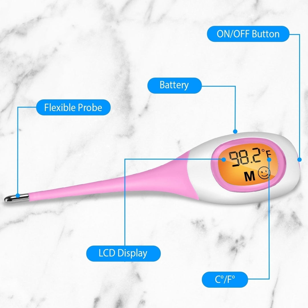 Oral Thermometer Body Thermometer Oral Rectal Underarm Temperature Thermometer Image 8