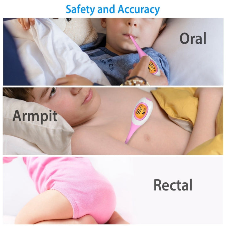 Oral Thermometer Body Thermometer Oral Rectal Underarm Temperature Thermometer Image 9