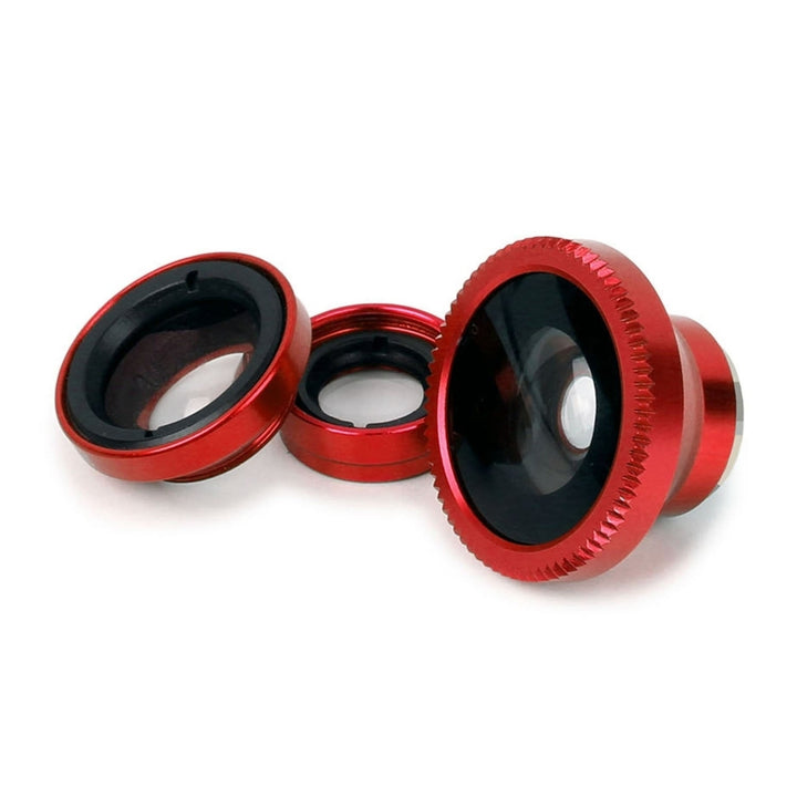 Phone Camera Lens Kit Magnetic 180 Fisheye Lens 0.67xWide Angle 10X Macro Lens Image 2