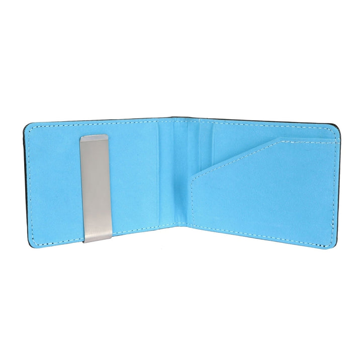 Unisex PU Leather Wallet RFID Blocking Slim Bifold Credit Card Holder with Money Clip Image 8