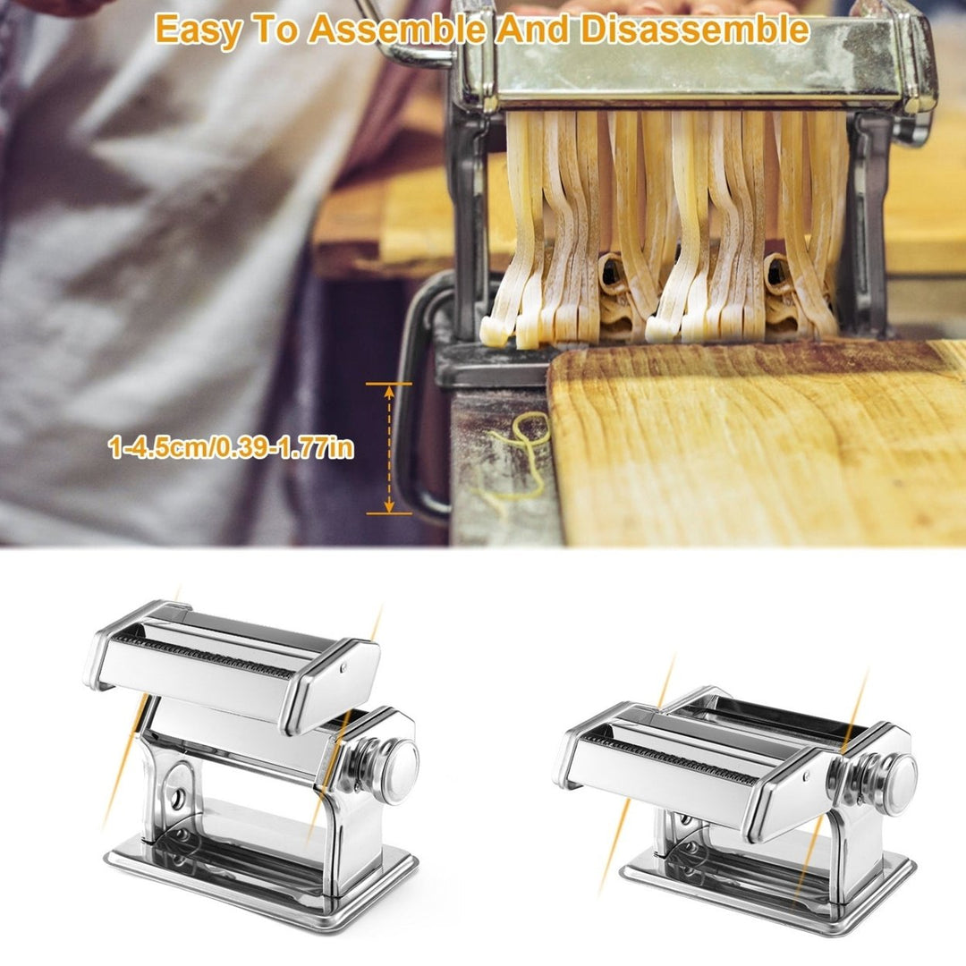 Pasta Maker Roller Machine Fettuccine Noodle Maker Image 3