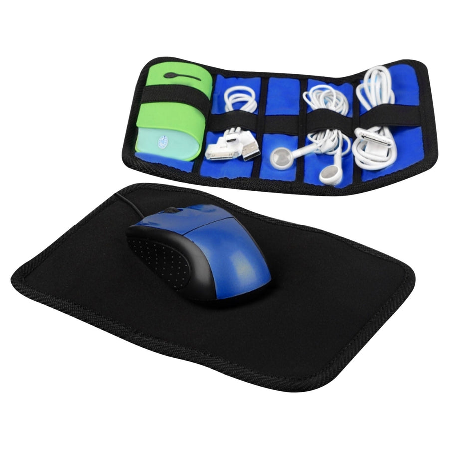 Portable Mouse Pad Case Combo Image 1
