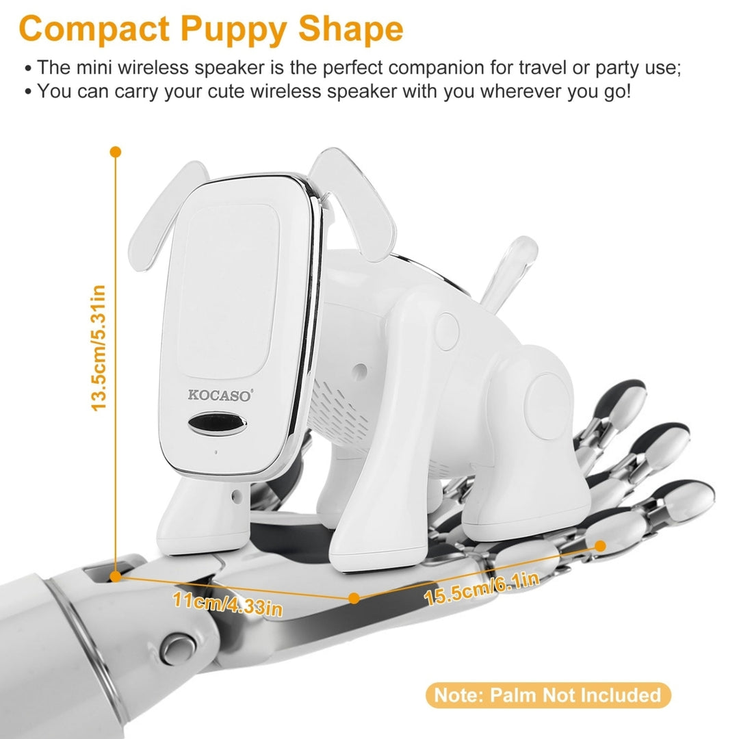 Puppy Dog Wireless Speaker Portable Mini Music Player Stereo Cute Animal Speaker Image 3