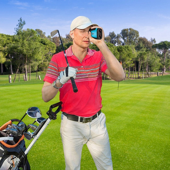 Professional Precision Laser Golf Rangefinder 656Yard 6X Magnification Distance Angle Speed Measurement Image 10