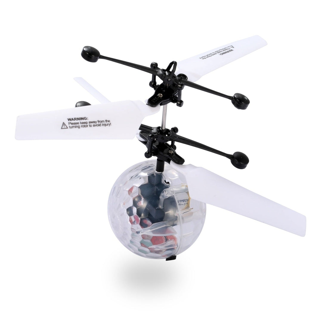 RC Flying Balls Electric Infrared Induction Drone Helicopter Ball LED Light Kids Flying Toy Image 9