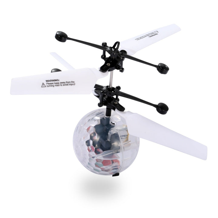 RC Flying Balls Electric Infrared Induction Drone Helicopter Ball LED Light Kids Flying Toy Image 9