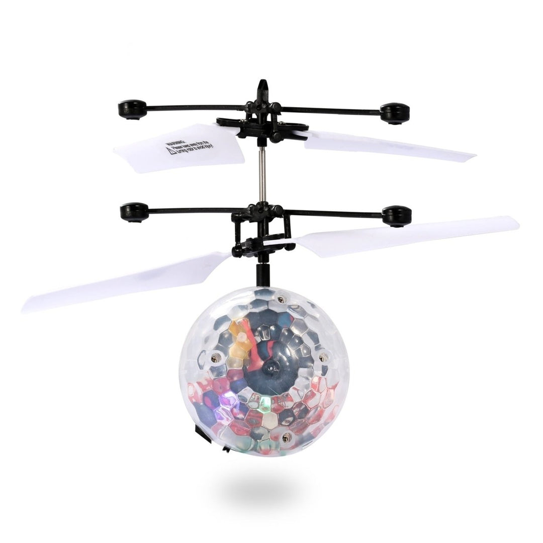 RC Flying Balls Electric Infrared Induction Drone Helicopter Ball LED Light Kids Flying Toy Image 10