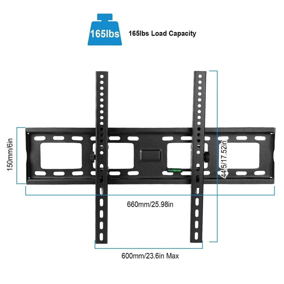 Tilt TV Wall Mount Bracket For 37-70in LED LCD PLASMA Flat TV VESA 630x420mm 15 Degree Tilt Image 6