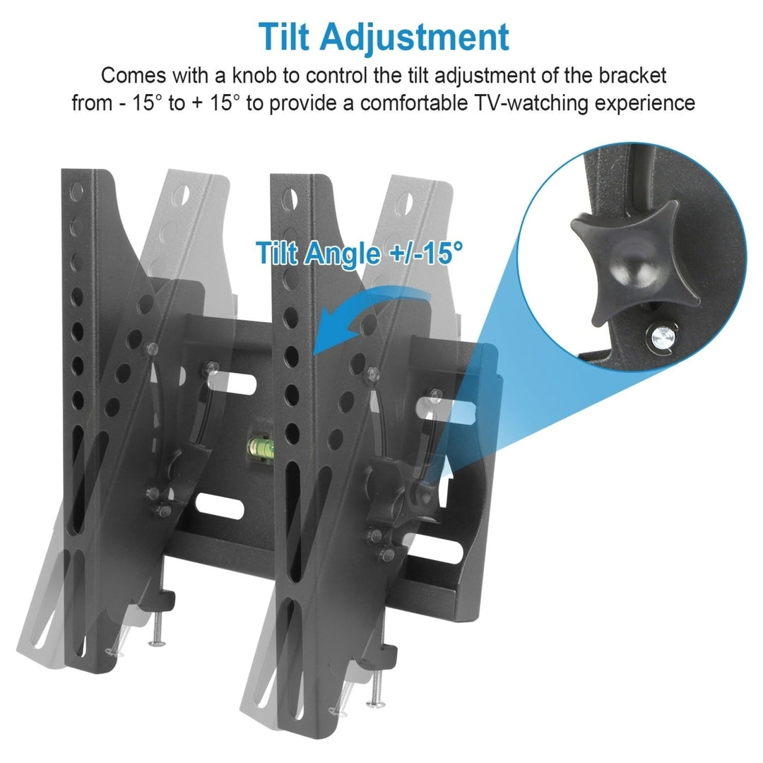 TV Wall Mount Bracket Tilt for 23"-42" LED LCD PLASMA Flat TV VESA 200x200mm Image 3