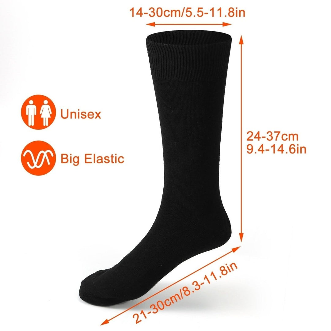 Unisex Electric Heated Socks Rechargeable Battery Heated Socks Winter Warm Thermal Socks Image 4