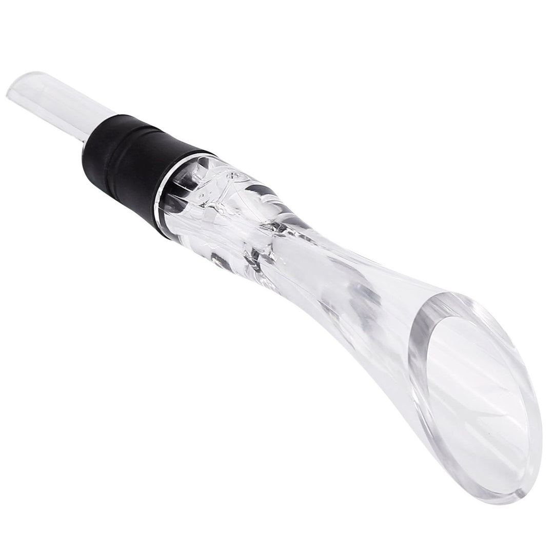 Wine Aerator Pourer Spout Decanter Spout Attachable In-Bottle Wine Drip Stopper Image 1