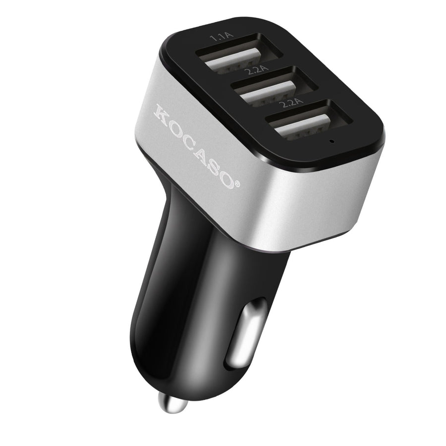 USB Car Charger 30W 5.5A 3 USB Port Cigarette Lighter Charger Adapter Image 1