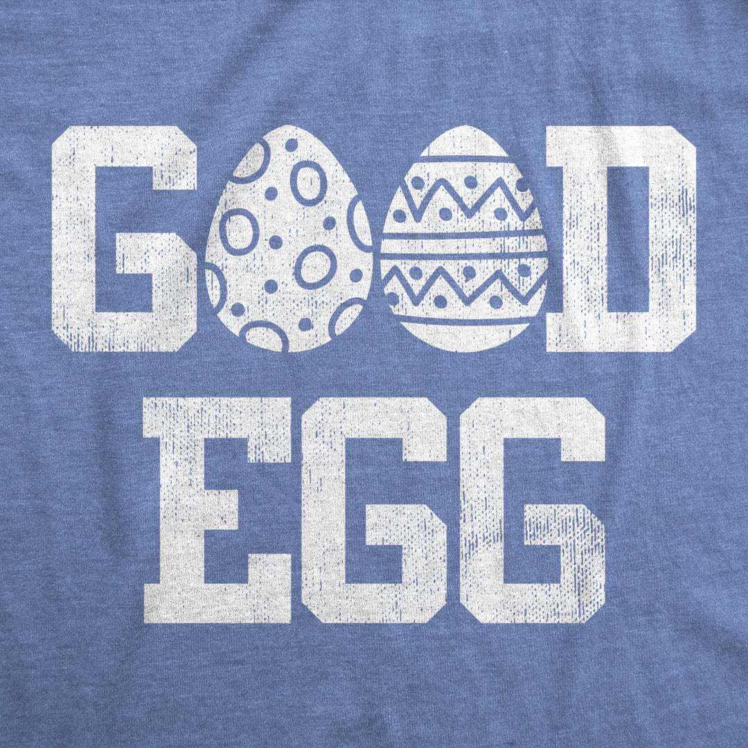 Mens Good Egg T Shirt Funny Easter Sunday Painted Eggs Tee For Guys Image 2