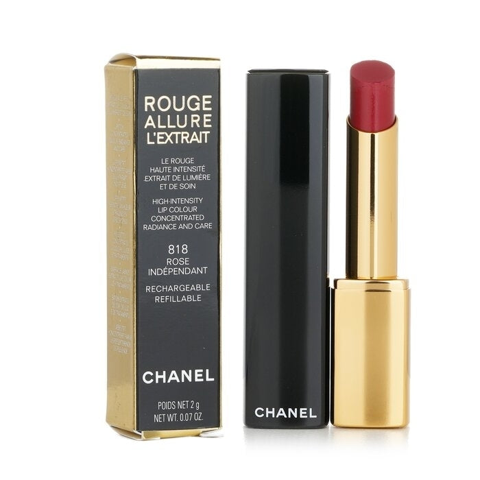 Chanel - Rouge Allure Lextrait Lipstick -  818 Rose Independent(2g/0.07oz) Image 2